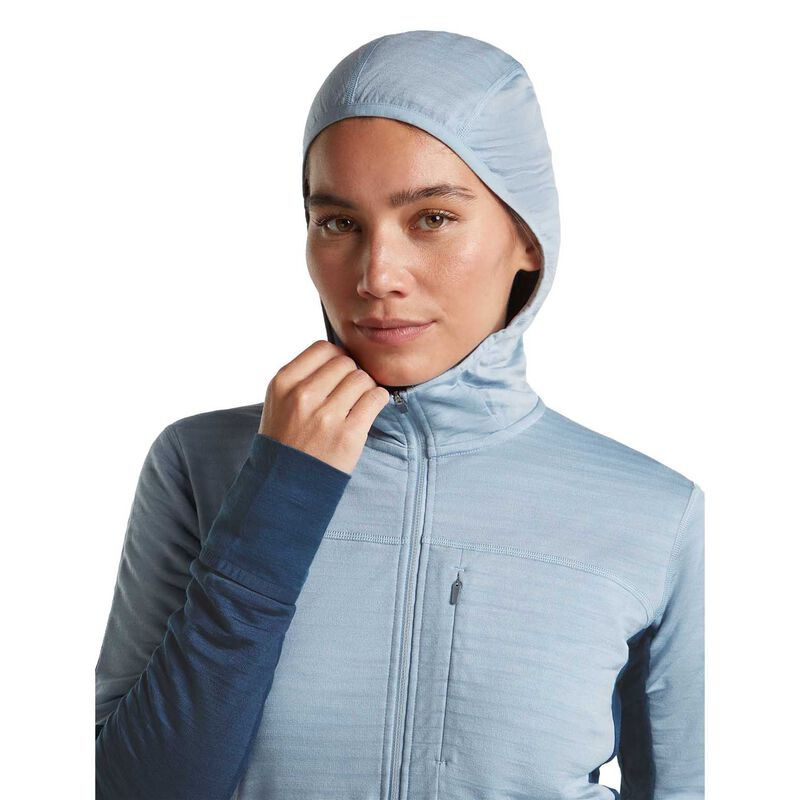 Icebreaker W Merino 300 RealFleece Descender LS Zip Hoodie image number 6